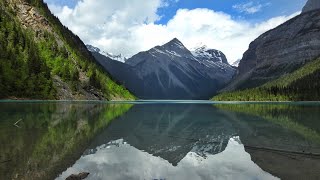 Berg Lake Trail 4k  Mount Robson National Park  Canadas most beautiful hike [upl. by Geerts]