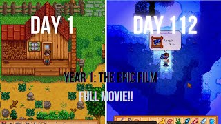 The Full EPIC Year 1 Movie of Stardew Valley [upl. by Viridis]