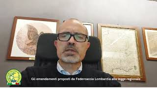 Gli emendamenti proposti da Federcaccia Lombardia alla legge regionale [upl. by Lohrman247]