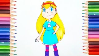 Star Princess and the Forces of Evil  Star Butterfly звездочка баттерфляй рисовашки 2024 [upl. by Esserac732]