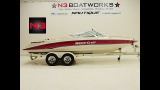 1995 MasterCraft Maristar 225 VRS [upl. by Sihon]