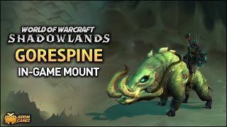 WoW Shadowlands  Gorespine Mount [upl. by Cruickshank101]