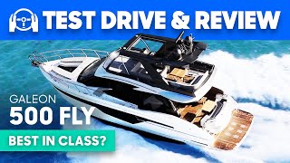 Galeon 500 Fly Yacht Test Drive amp Full Review  YachtBuyer [upl. by Alioz6]