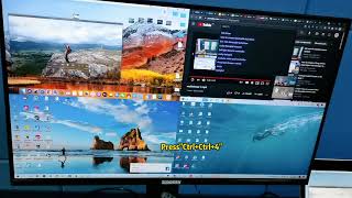 4k60 4x1 HDMI multiviewer with KVM [upl. by Cohe]