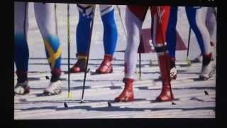 SOCHI 2014  GULD 4x5KM DAMER STAFETT SAMMANDRAG [upl. by Ecnaled468]