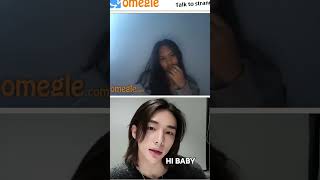 Kpop Idol on omegle handsome reactions 😍 [upl. by Hillegass863]