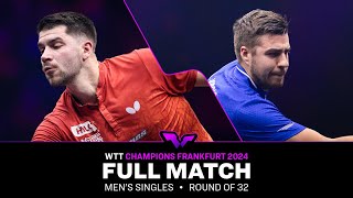 FULL MATCH  Patrick Franziska vs Darko Jorgic  MS R32  WTTFrankfurt 2024 [upl. by Einnep]