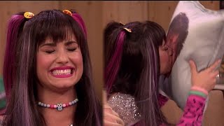 Demi Lovato Makes Out With Ed Sheeran Pillow Joins Jimmy Fallon In quotEwquot Skit [upl. by Lyret]