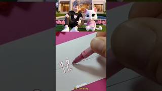 Rumus Romantis 😍🥰 kucing drawing kucinglucu romantic videolucu shortsviral [upl. by Akemehc725]