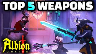 TOP 5 Weapons To Main in Albion Online 2024 EU Launch Patch [upl. by Wehtam]