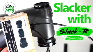 Slacker BIKE With SlackR Headset Angle Adapter  9point8  IS41 IS42 Specialized [upl. by Cece]