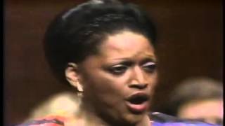 Jessye Norman Ich bin der Welt abhanden gekommen Ruckert Lieder 55 [upl. by Annayar]