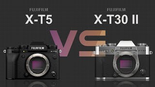 Fujifilm XT5 vs Fujifilm XT30 II [upl. by Hagerman]