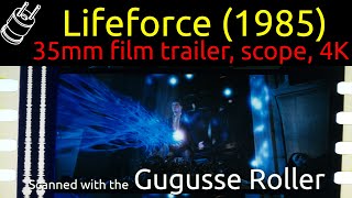 Lifeforce 1985 35mm film trailer scope 4K [upl. by Jacquet363]