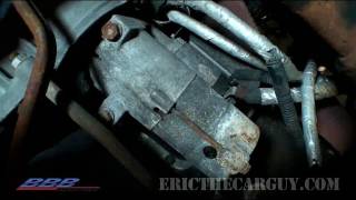 How To Replace a Starter  EricTheCarGuy [upl. by Henleigh157]