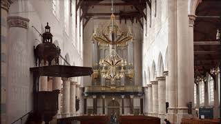 Pieter Heykoop  Psalm 85  3  Dirco Oskam orgel Oude Kerk Delft [upl. by Tnilk]