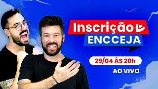 Inscrição ENCCEJA 2024  Passo a passo oficial AO VIVO [upl. by Llesirg369]