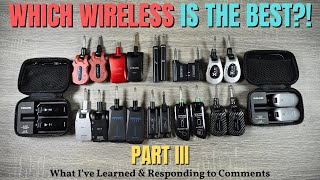 What Is The BEST CHEAP WIRELESS SYSTEM  Part III [upl. by Sesiom590]