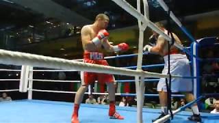 Tervel Pulev vs Janjanin Boxing Fight 30 06 2017 in Berlin 1 Round [upl. by Natrav180]