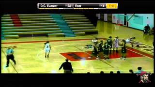 Girls Basketball Wausau East vs DC Everest Doubleheader [upl. by Avelin]