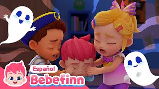 Tenebroso Monstruo👻  Canciones Infantiles de Halloween  Bebefinn en español [upl. by Nyladnor]