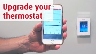 How to Upgrade your Floor Heating Thermostat to a Smart Thermostat [upl. by Ayahc206]