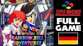 Popn Twinbee  Rainbow Bell Adventures ZSNES  Full Game Super Nintendo Emulation [upl. by Esmerolda306]