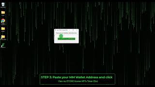 ETCMC  How to Install ETCMC License NFT Token ID Viewerexe [upl. by Adnowat]