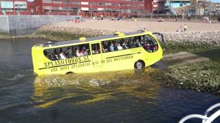 Splashtours the most splashing way to see Rotterdam [upl. by Nilahs]