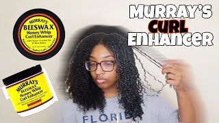 MURRAYS BEESWAX HONEY WHIP  CURL ENHANCER CREAM  3C4A HAIR [upl. by Swithbart]