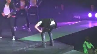 Justin Bieber Throws Up On Stage RAW VIDEO [upl. by Ron]