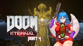 DESTROYING THE SUPER GORE NEST  DOOM Eternal  Part 4 [upl. by Adnuhser539]