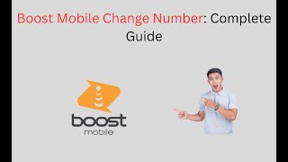 How to Change Boost Mobile Phone Number [upl. by Ellenwahs631]