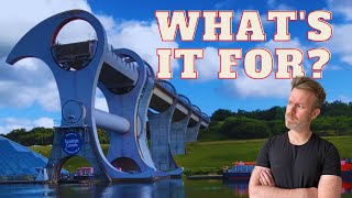 The Falkirk Wheel  What is it Whats it for And how did it come about [upl. by Tifanie]