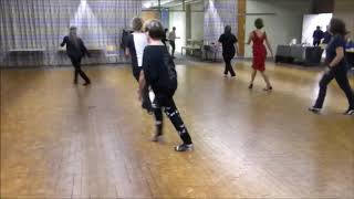 Blue Lights Chasing line dance by Joey Warren  August 2015 [upl. by Yt319]