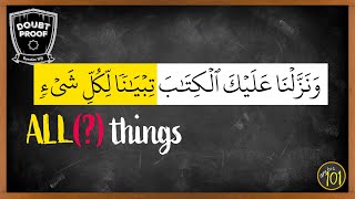 Does the Quran contain EVERYTHING Ep 8  Arabic101 [upl. by Etiuqal]