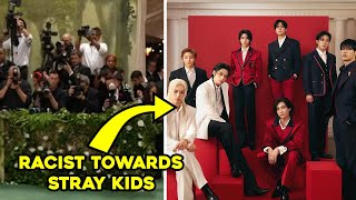 Paparazzi Caught Making “Offensive” Comments During Stray Kids 2024 MET Gala” Red Carpet Appearance [upl. by Zimmerman]