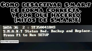 como resolver smart status bad backup and replace [upl. by Eletnahs]