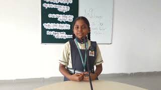 RECITATION OF ALL THE CHAPTERS OF THIRUKURAL BY PUGAZHMATHI GRADE 5 agv education adarsh school [upl. by Rutledge]