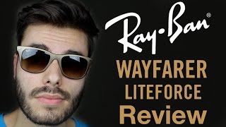 RayBan Wayfarer LiteForce Review [upl. by Eecrad234]