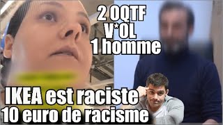 Elle insulte les vendeur ikea de raciste pour 10 euro 🤣 2 OQTF Algériens Vl0L un homme 😡 [upl. by Lienahs]