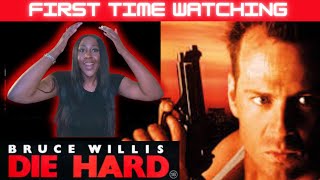 DIE HARD 1988 FIRST TIME WATCHING  MOVIE REACTION  HAPPY HOLIDAYS [upl. by Yeroc]