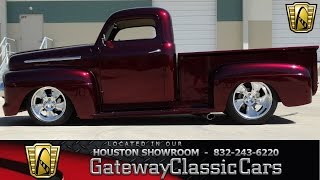 1951 Ford F1  341  Gateway Clasic Cars of Houston [upl. by Euqinim852]