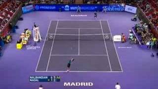 NALBANDIAN vs NADAL MADRID TMS 2007 QF [upl. by Nwaf]