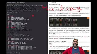 LPIC 1  039 Module 1041 12  Partitioning disks using fdisk gdisk amp parted [upl. by Mali]