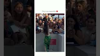 quotA Heartfelt Moment Showing Love for Fans at Venice Film Festival ❤️quotfashion redcarpet love [upl. by Annirok]