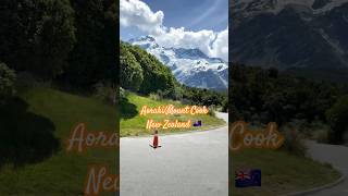 Aoraki Mount Cook New Zealand 🇳🇿 a year ago today  marathicouplevlog travel [upl. by Janela]