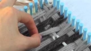 Weaving How to Weave in Multiple Colors [upl. by Sheepshanks]