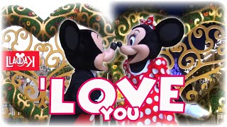 Heart of Love in Day and Night 💖 Mickey and Minnie Mouse  Disneyland Paris Valentines [upl. by Salohci]