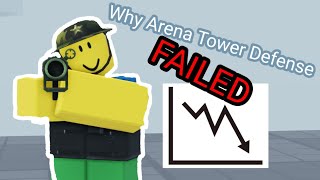 Why Arena Tower Defense Failed Roblox [upl. by Ahseym]